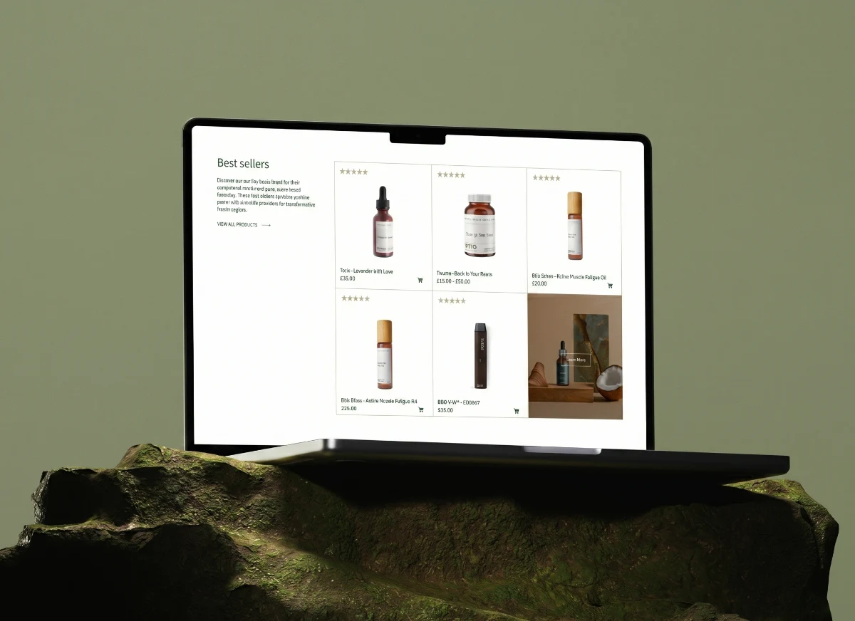 E-commerce admin dashboard showing products, orders, and a Thawani payment integration for an Omani online store